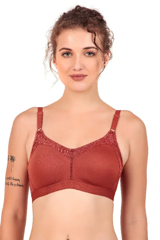 Bra with a plus - size back - closure for a secure fit SLUUW SB002 Stylish Support Non-padded & Non-wired Bra Bra with a plus - size back - closure for a secure fit SLUUW SB002 Stylish Support Non-padded & Non-wired Bra