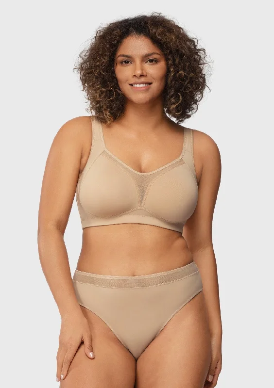 Sleep bras for a gentle and supportive fit during rest SoftSculpt Non-Padded Full Coverage Minimizer Wireless Bra Sleep bras for a gentle and supportive fit during rest SoftSculpt Non-Padded Full Coverage Minimizer Wireless Bra