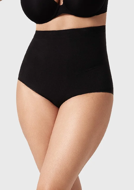 Bra with a seamless cup for a smooth silhouette Songful Anti-Slip Tummy Control High-Waist Soft Stretch Breathable Brief Shapewear Bra with a seamless cup for a smooth silhouette Songful Anti-Slip Tummy Control High-Waist Soft Stretch Breathable Brief Shapewear
