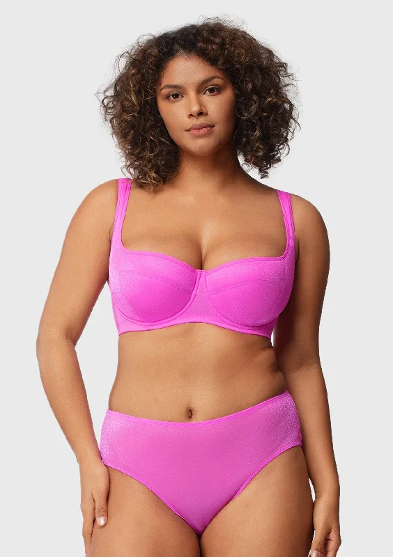 Bra with a cotton - lined cup for a natural and soft feel Starry Night Lightly Padded Underwire Balconette Bra Bra with a cotton - lined cup for a natural and soft feel Starry Night Lightly Padded Underwire Balconette Bra