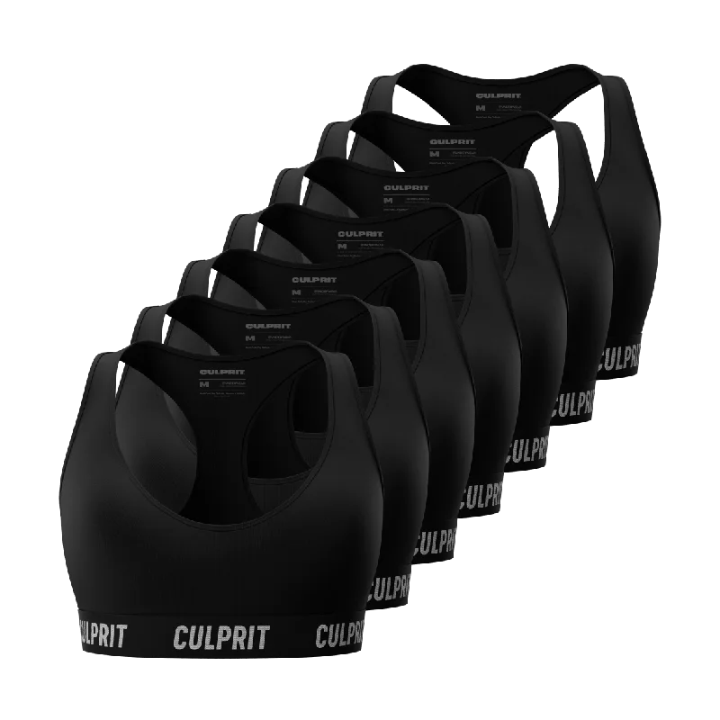 Minimizer bras to reduce the appearance of breast size ComfyBra Stealth Black 7-Pack ? Minimizer bras to reduce the appearance of breast size ComfyBra Stealth Black 7-Pack ?