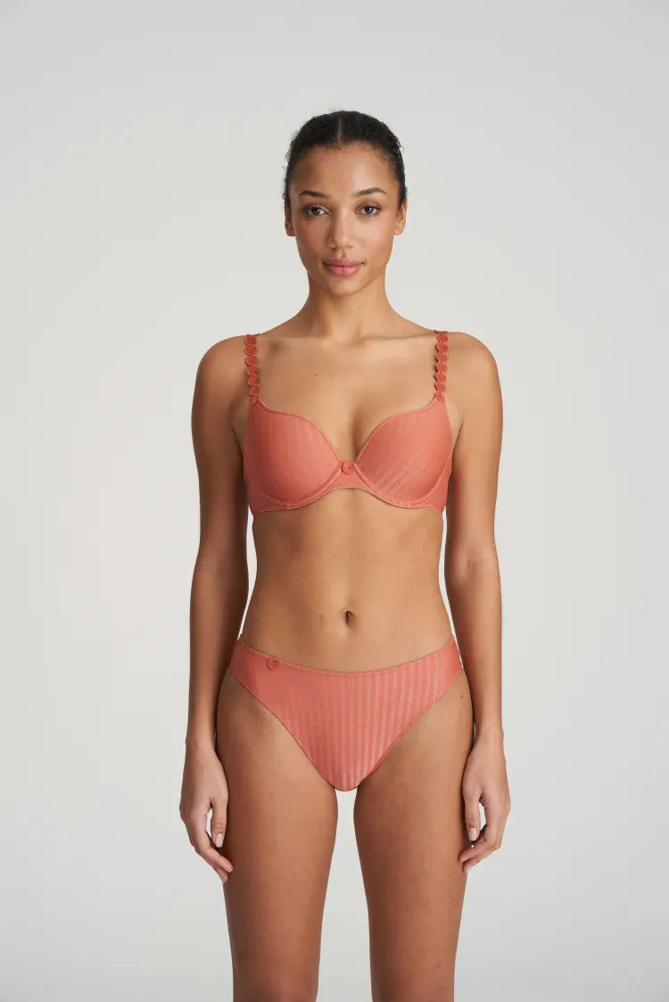 Bra with a seamless memory foam cup for a smooth silhouette Tom Heart Shape In Salted Caramel - Marie Jo Bra with a seamless memory foam cup for a smooth silhouette Tom Heart Shape In Salted Caramel - Marie Jo