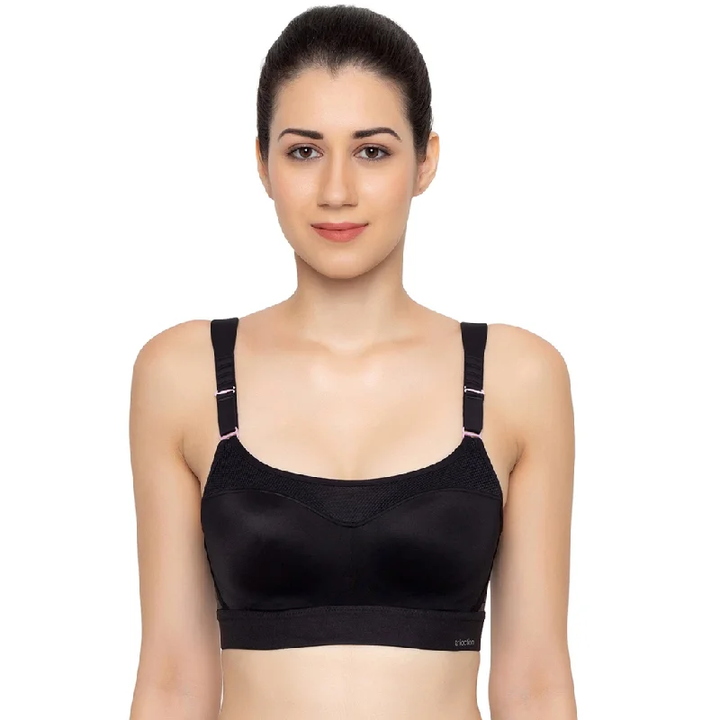 Bra with underbust support for better breast lift TRIUMPH-123I183 Triumph Triaction Control Lite Bounce Control Wired Padded Sports Bra Bra with underbust support for better breast lift TRIUMPH-123I183 Triumph Triaction Control Lite Bounce Control Wired Padded Sports Bra