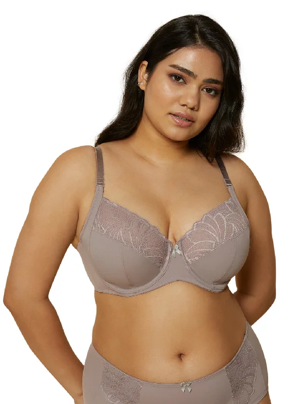 Bra with a seamless memory foam cup for a smooth silhouette Triumph-151I501 Gorgeous Full Cup Everyday Bra Non Padded Wired Bra with a seamless memory foam cup for a smooth silhouette Triumph-151I501 Gorgeous Full Cup Everyday Bra Non Padded Wired