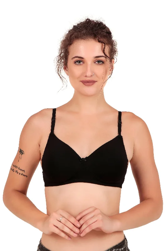 Bra with an anti - itch lining for added comfort VONZZO BRACC1001 LIGHTLY PADDED WIREFREE FULL COVERAGE T SHIRT BRA Bra with an anti - itch lining for added comfort VONZZO BRACC1001 LIGHTLY PADDED WIREFREE FULL COVERAGE T SHIRT BRA