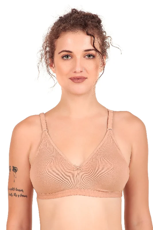 Bra with a satin finish for a luxurious look VONZZO BRACE1001 CLASSIC BACKLESS NON PADDED & NON WIRED BRA Bra with a satin finish for a luxurious look VONZZO BRACE1001 CLASSIC BACKLESS NON PADDED & NON WIRED BRA