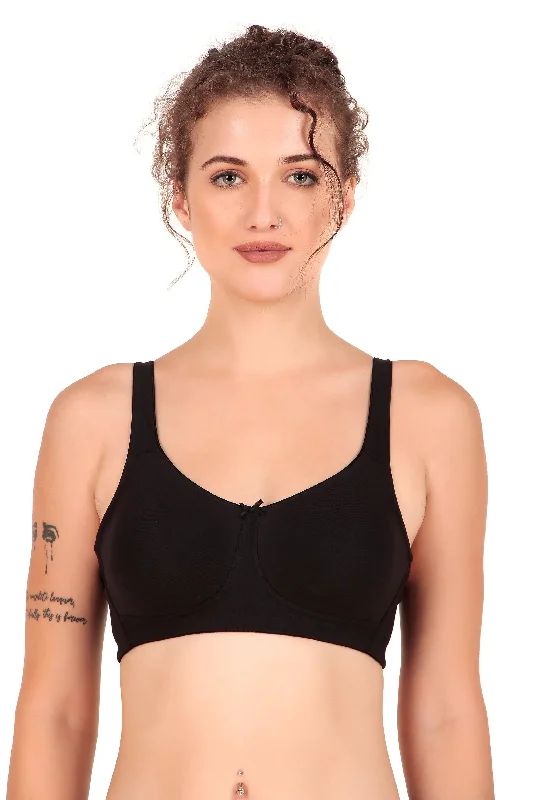 Front - closure bras for easy on and off​ VONZZO VBHA1001 Comfort Non-Padded Non-Wired Bra
