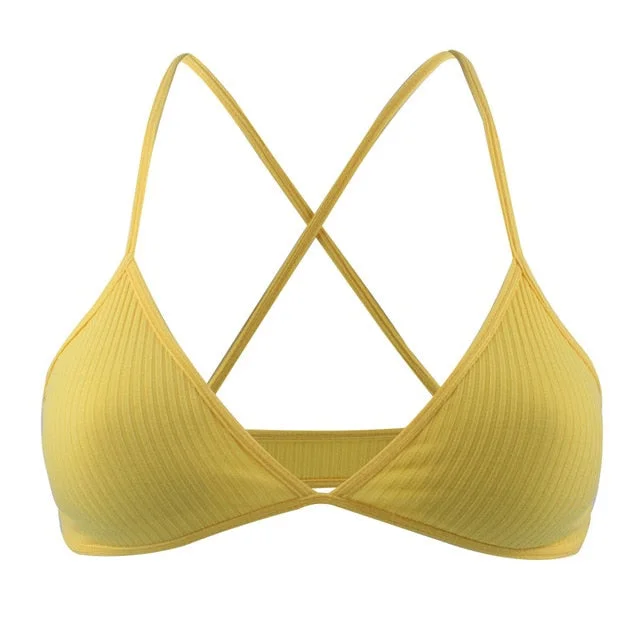 Yellow bra