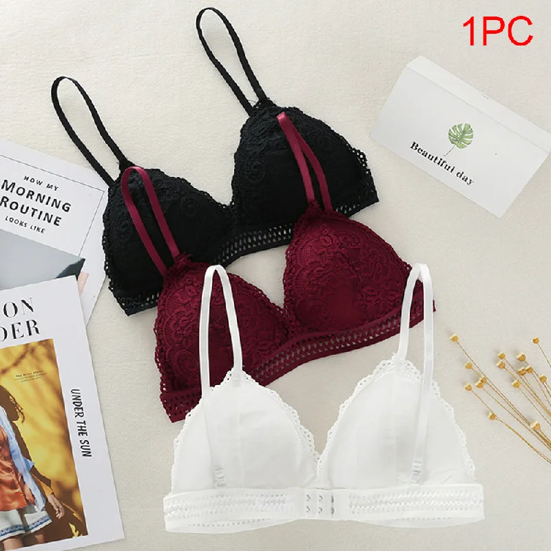 Bra with a push - up insert for extra cleavage on demand Women Bralette French Style Lace Bra Bra with a push - up insert for extra cleavage on demand Women Bralette French Style Lace Bra