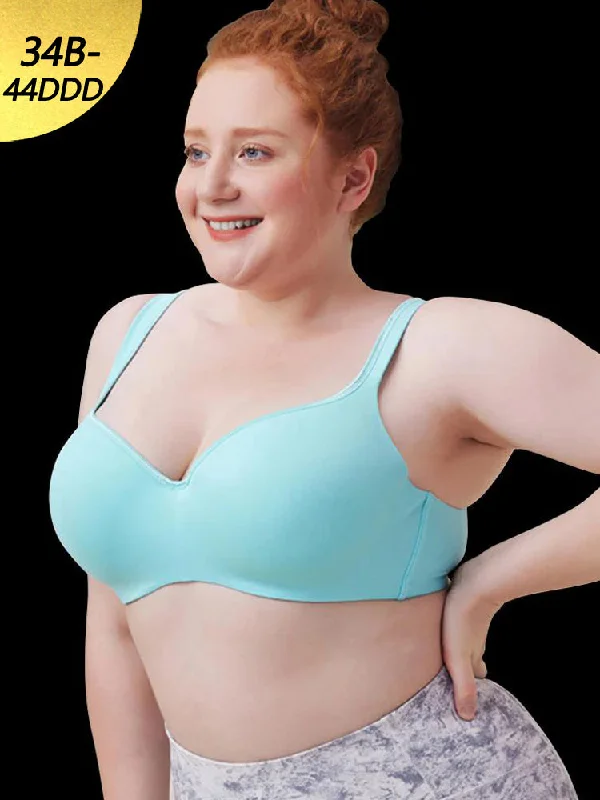 Bra with a non - padded cup for a natural feel Women Smooth Push-Up T-Shirt Wireless Bra Bra with a non - padded cup for a natural feel Women Smooth Push-Up T-Shirt Wireless Bra