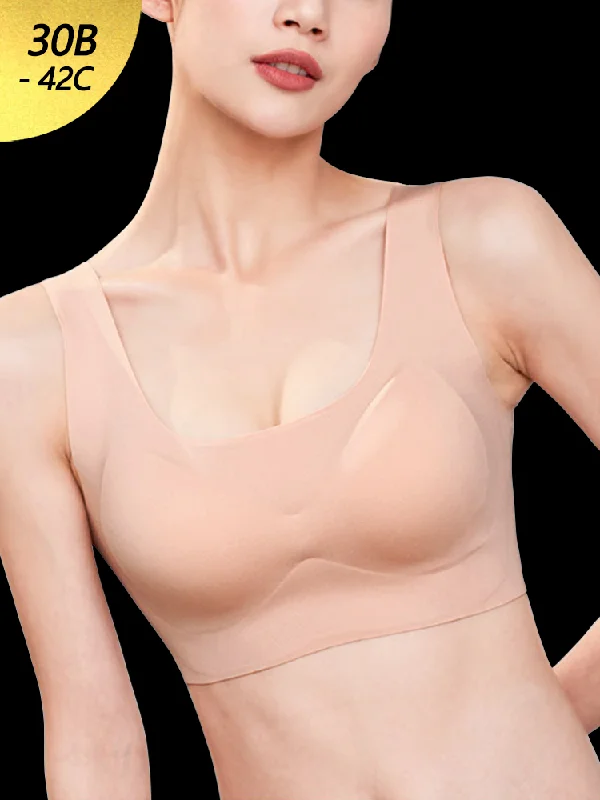 Bra with a plus - size convertible strap for versatility Women's Comfy Sleep Smoothing Scoop Pull-Over Wireless Bras Bra with a plus - size convertible strap for versatility Women's Comfy Sleep Smoothing Scoop Pull-Over Wireless Bras