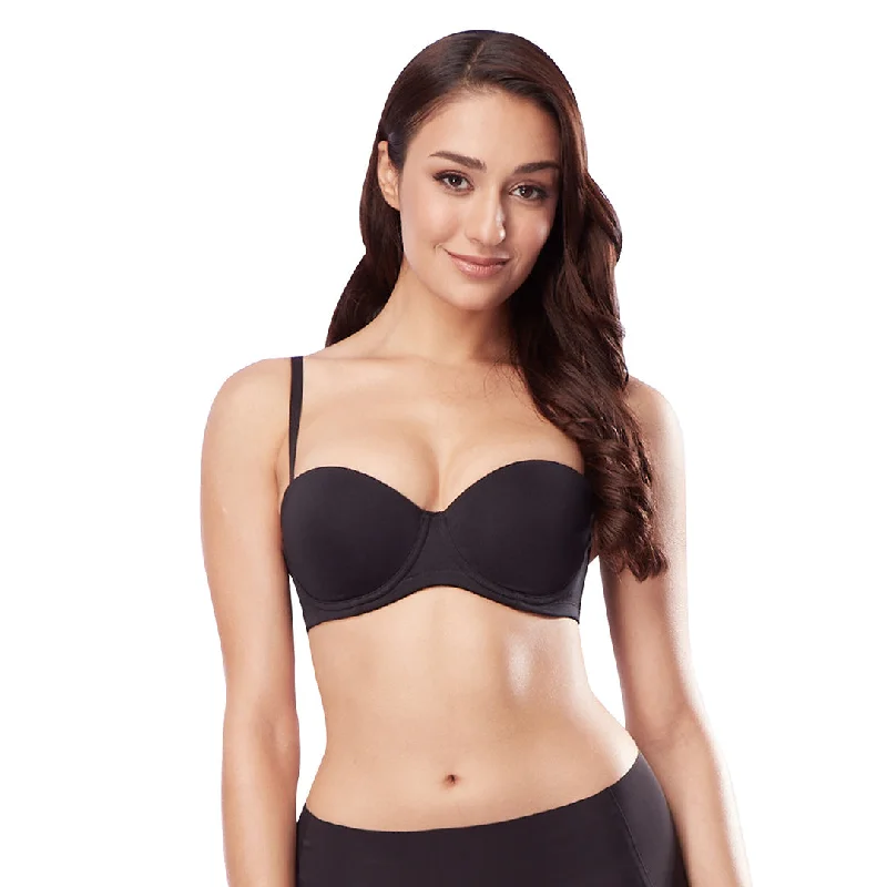 Back - closure bras with traditional hook - and - eye fastenings XIXILI OLB1205 LEENA SUPER SMOOTH STRAPLESS BRA Back - closure bras with traditional hook - and - eye fastenings XIXILI OLB1205 LEENA SUPER SMOOTH STRAPLESS BRA
