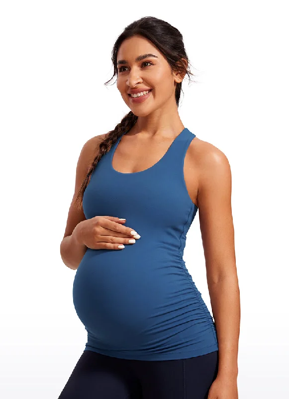 Strapless bras for wearing with strapless tops and dresses Butterluxe Racerback Maternity Built in Bra Tank Ruched Sides Strapless bras for wearing with strapless tops and dresses Butterluxe Racerback Maternity Built in Bra Tank Ruched Sides