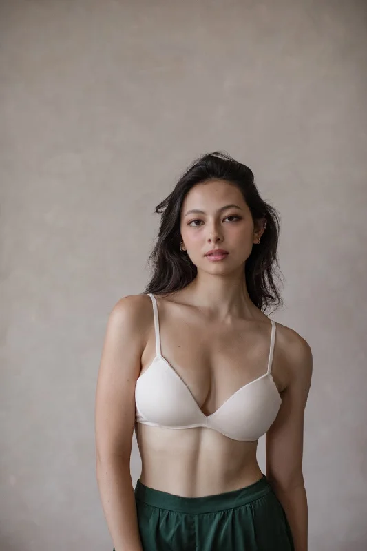 printed women T Shirt Bras with geometric designs Billow Wireless T-Shirt Bra