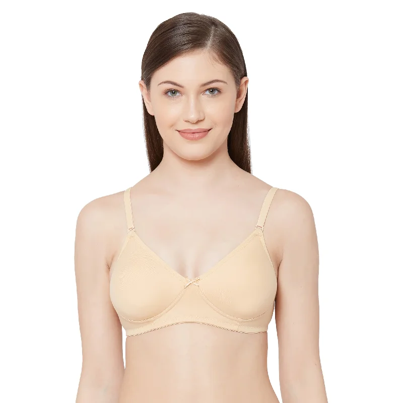 coordinating women T Shirt Bras with summer tops 1030-Cotton Basics Plain Soft Padded T-Shirt Bra Skin coordinating women T Shirt Bras with summer tops 1030-Cotton Basics Plain Soft Padded T-Shirt Bra Skin