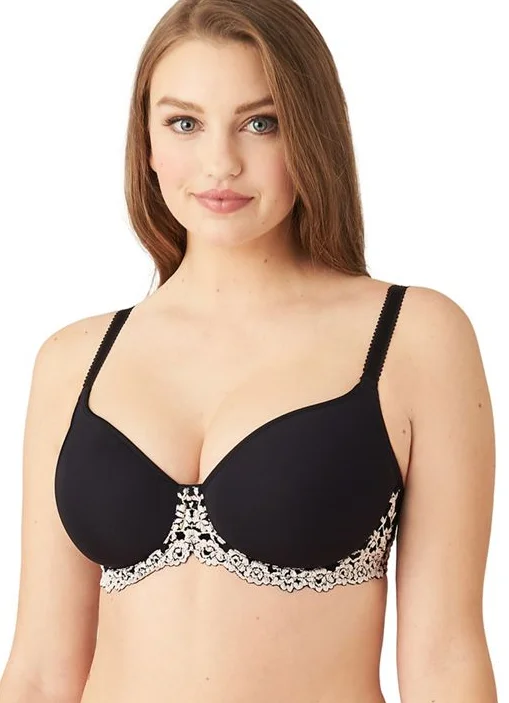 solid color women T Shirt Bras in neutral tones WACOAL Embrace Lace Contour underwire (#853191) solid color women T Shirt Bras in neutral tones WACOAL Embrace Lace Contour underwire (#853191)