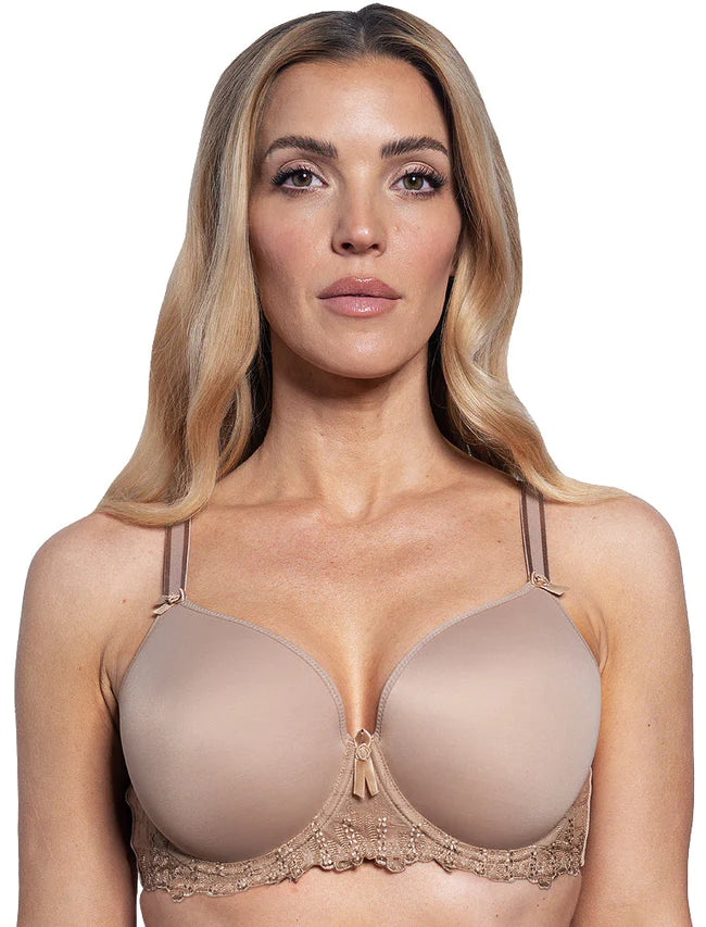 travel friendly women T Shirt Bras for easy packing Fit Fully Yours Elise Mocca/Underwire Moulded Cup (#B1812) travel friendly women T Shirt Bras for easy packing Fit Fully Yours Elise Mocca/Underwire Moulded Cup (#B1812)