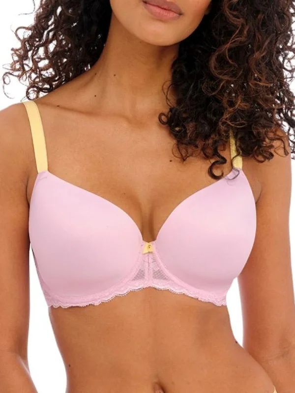 push up women T Shirt Bras for enhanced curves Offbeat Moulded Demi T-Shirt Bra - Macaron push up women T Shirt Bras for enhanced curves Offbeat Moulded Demi T-Shirt Bra - Macaron