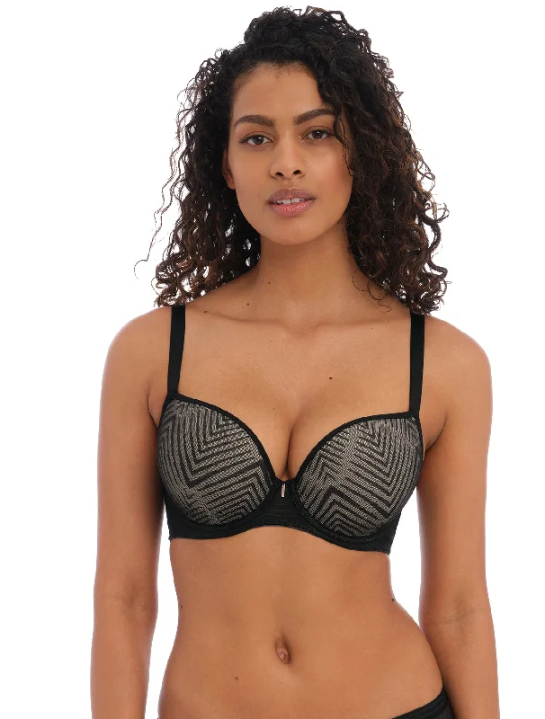 running women T Shirt Bras for support Tailored Moulded Plunge T-Shirt Bra