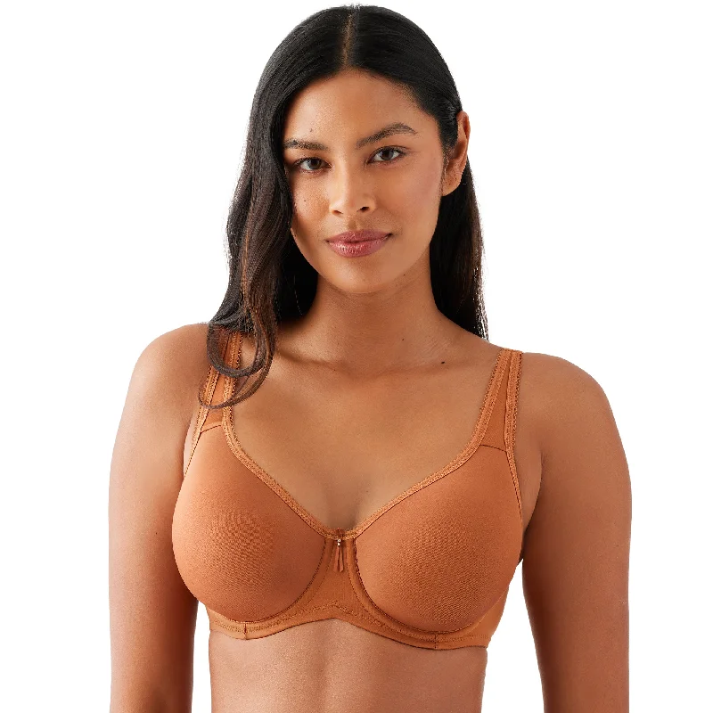 racerback women T Shirt Bras for active lifestyles Wacoal Basic Beauty Contour Bra - Sierra Fashion Color racerback women T Shirt Bras for active lifestyles Wacoal Basic Beauty Contour Bra - Sierra Fashion Color