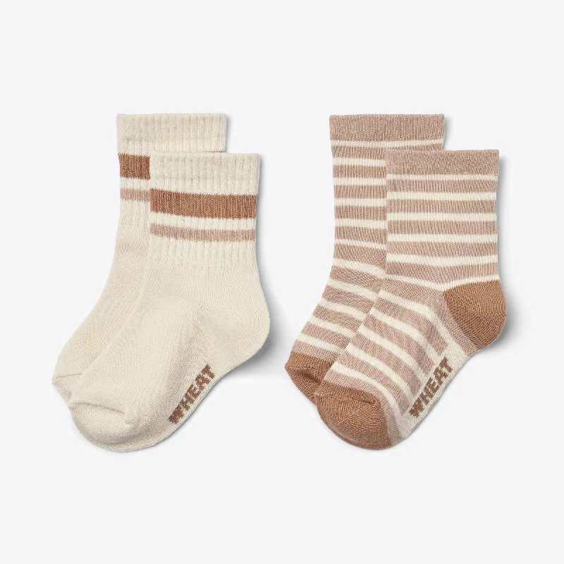 Women's Knee-High Tights 2 pk Jamie socks - sand