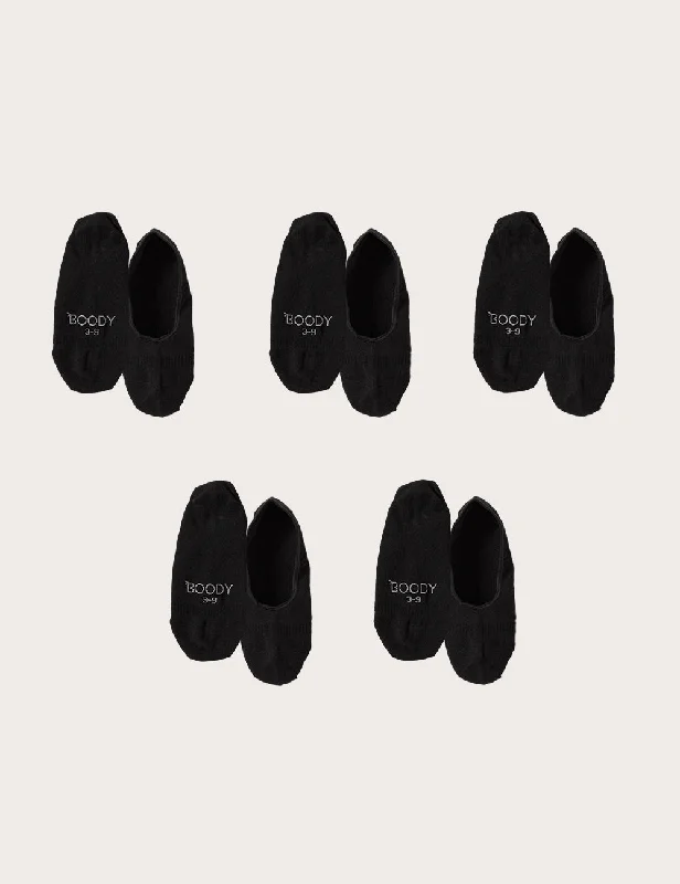 Women's cotton blend socks for breathability 5-Pack Women's Everyday Low-Cut Hidden Socks - Black Women's cotton blend socks for breathability 5-Pack Women's Everyday Low-Cut Hidden Socks - Black