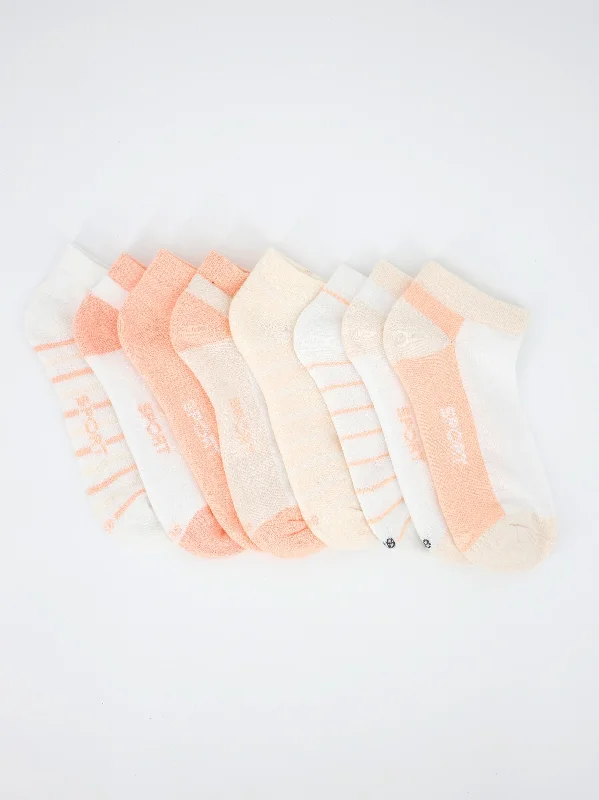 Semi-Opaque Tights for Women 8 Pair Socks