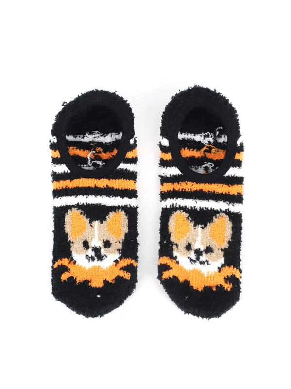 Women's Athletic Tights Women's Graphic Printed Socks,Black