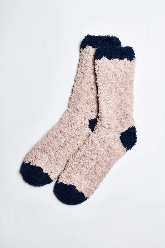 Feathered Sock Slippers for a Dramatic Look​ ALAMAE  Women's Fuzzy Socks