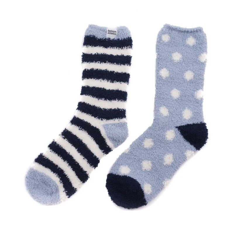 Ankle - High Sock Slippers for Added Coverage​ Aria - 2-Pack Cosy Socks - Volute