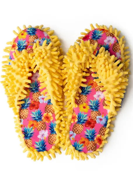 Fair Isle - Patterned Sock Slippers for a Festive Look Aunt Deloris House Slippers - Fineapple Fair Isle - Patterned Sock Slippers for a Festive Look Aunt Deloris House Slippers - Fineapple