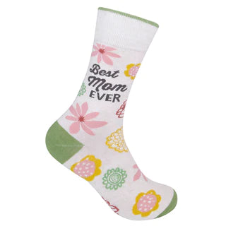 Anti - Slip Bottom Sock Slippers for Safety​ Best Mom Ever Socks