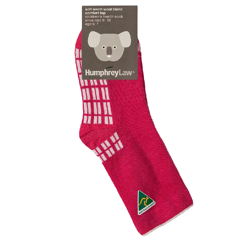 Women's Mesh Tights Childrens Merino Wool Socks - Fuschia