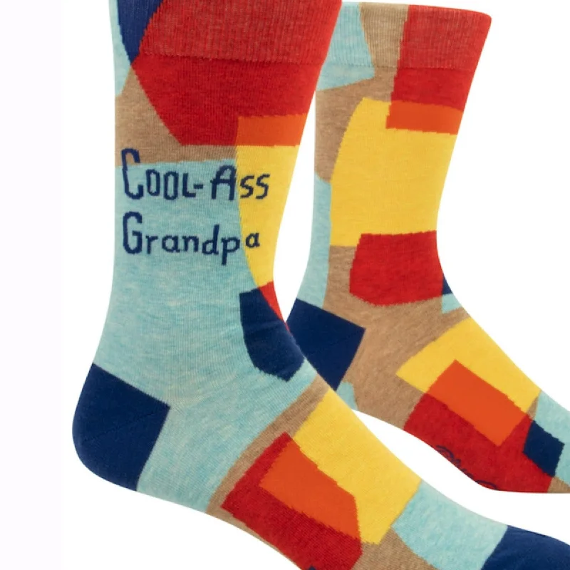 Women's hypoallergenic socks for sensitive skin Cool-Ass Grandpa Novelty Socks
