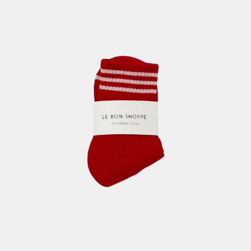 Women's thermal socks for cold weather Girlfriend Socks (Scarlet)