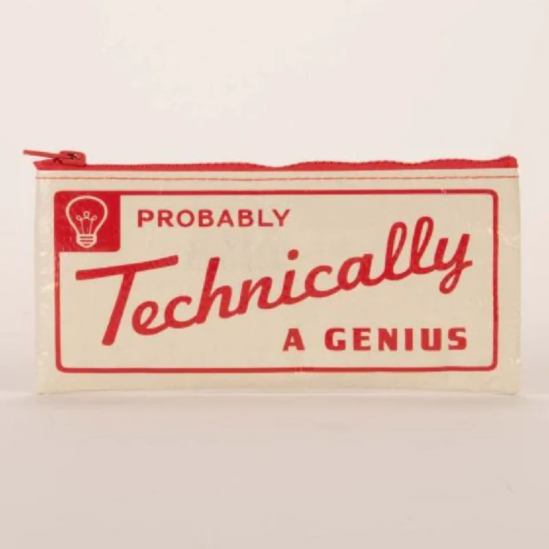 Women's crew socks with a polka - dot print Nylon Pencil Case: Probably Technically a Genius Women's crew socks with a polka - dot print Nylon Pencil Case: Probably Technically a Genius