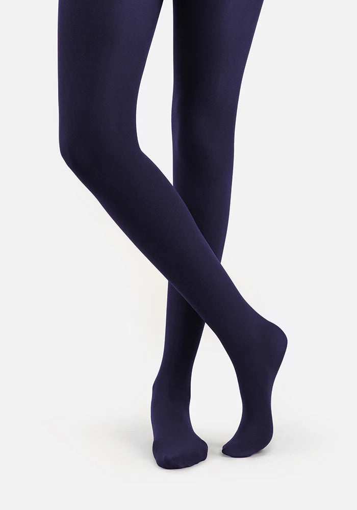 Women's Glitter Tights Premium 160 Denier Tights Grape