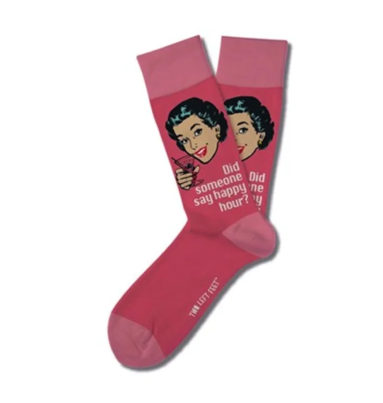 Dry - Clean - Only Sock Slippers for Delicate Fabrics​ Say Happy Hour