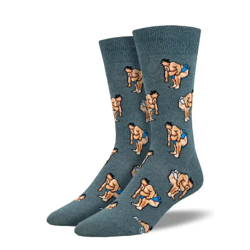 Women's arch - support socks for better comfort Sumo Wrestlers Novelty Socks