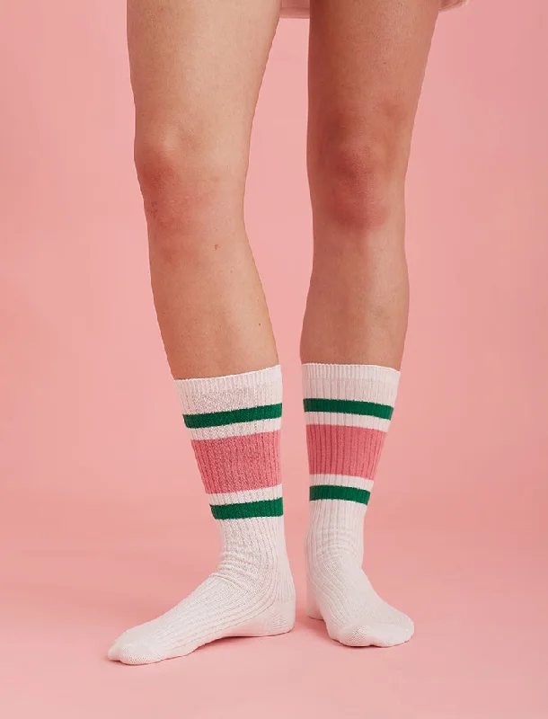 Lace - Trimmed Sock Slippers for a Feminine Touch​ Tennis Socks