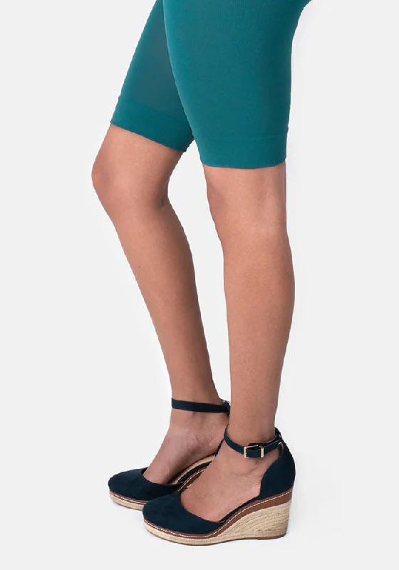 Tights for Professional Wear Underpops Anti Chafing Shorts Teal