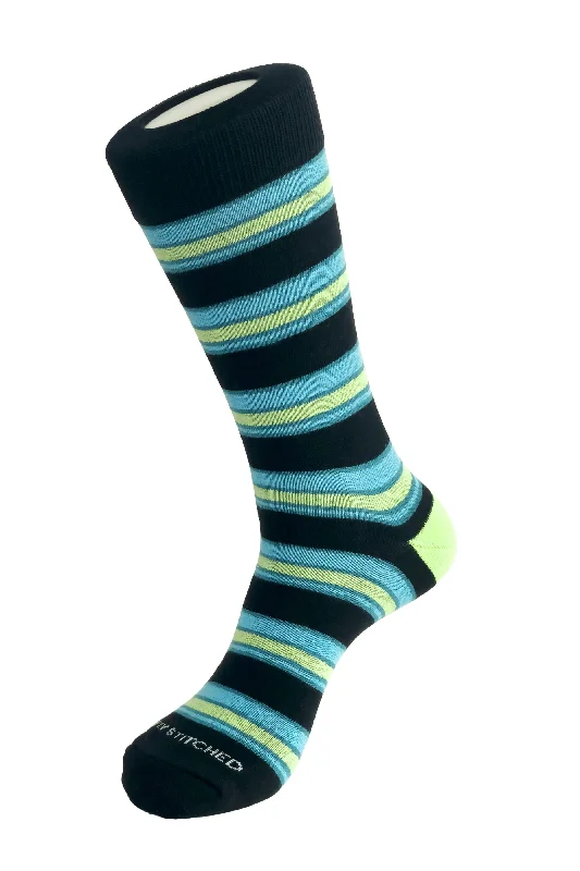 Women's adjustable - fit socks for a customized feel MILLIONAIRE STRIPE