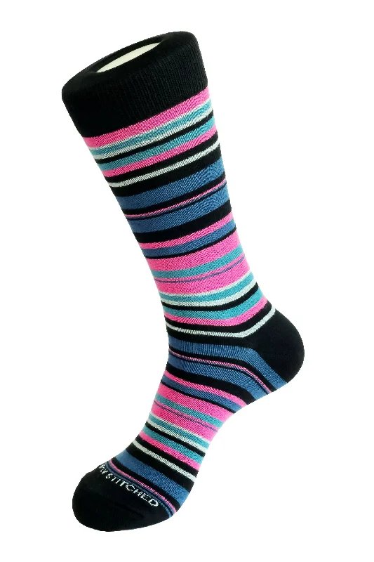 Women's quick - dry socks for water activities GRIDDY STRIPE