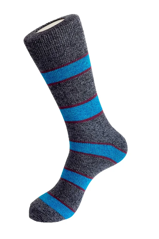 Women's microfiber socks for a lightweight option Classic Stripe