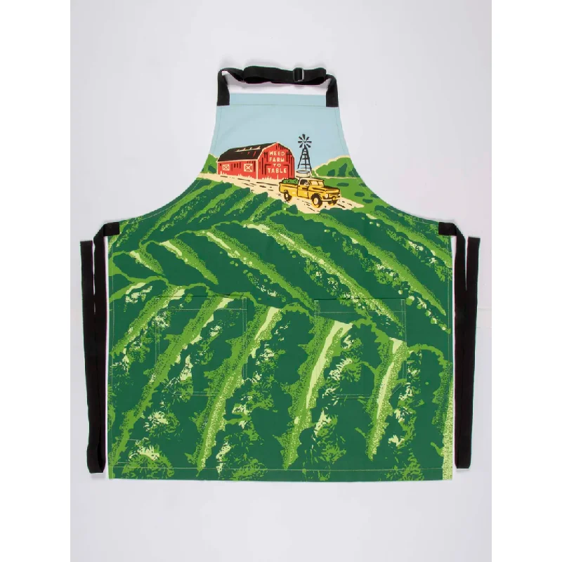Women's cable - knit ankle socks for a cozy style Weed Farm Apron