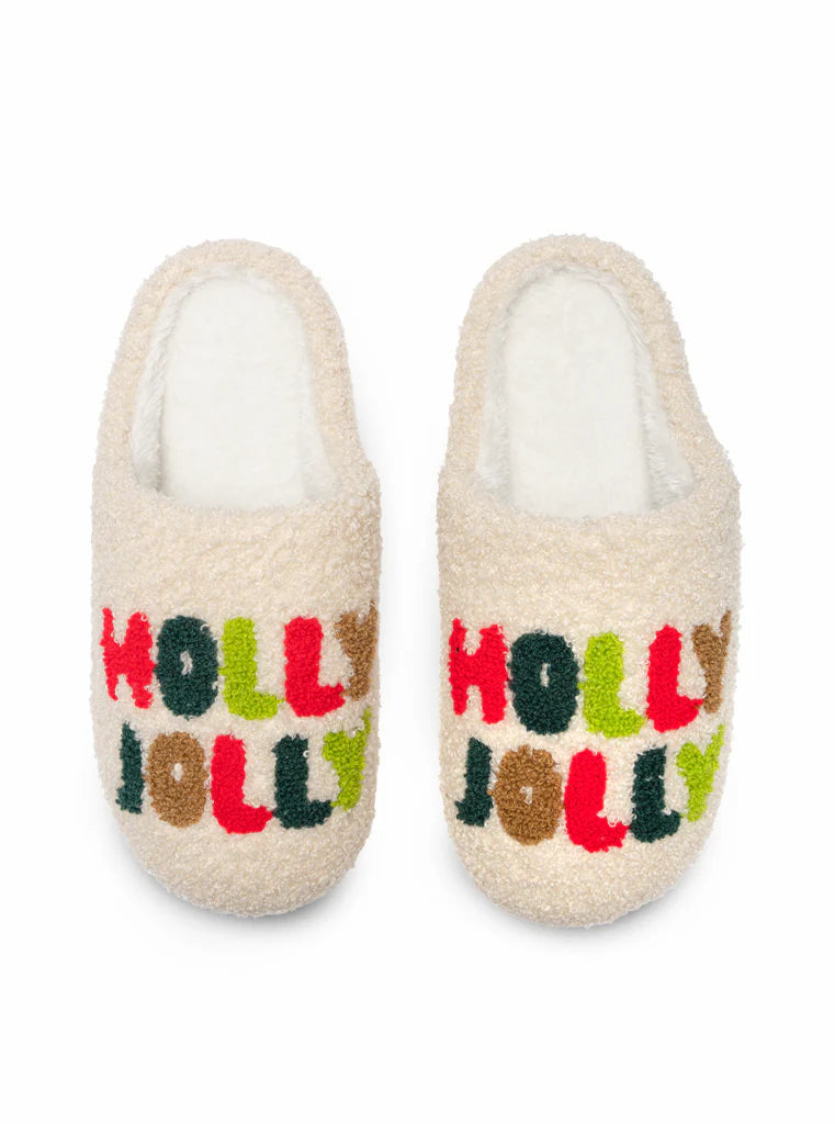 Celebrity - Inspired Sock Slippers for a Fashionable Look​ Women Holly Jolly Slippers