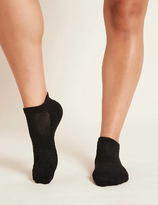 Women's moisture - wicking socks for sports Women's Sport Ankle Socks - Black
