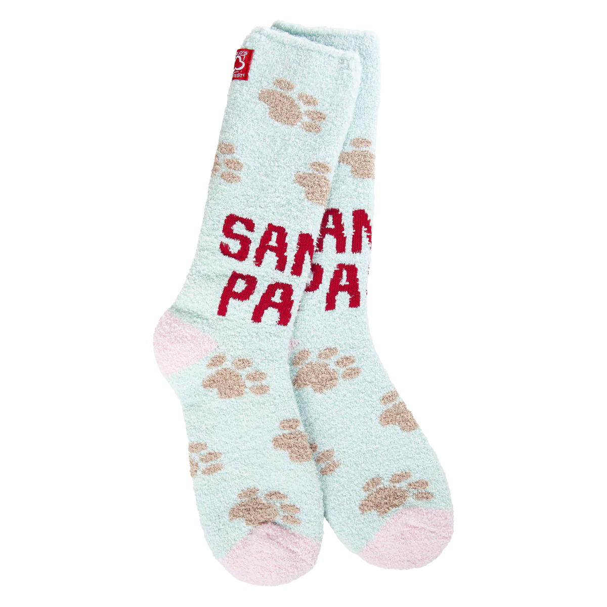 Breathable Sock Slippers for Warm Weather​ World’s Softest Socks +  Santa Paws